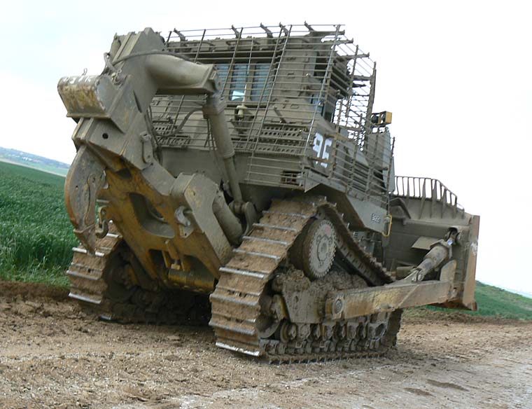 armored bulldozer
